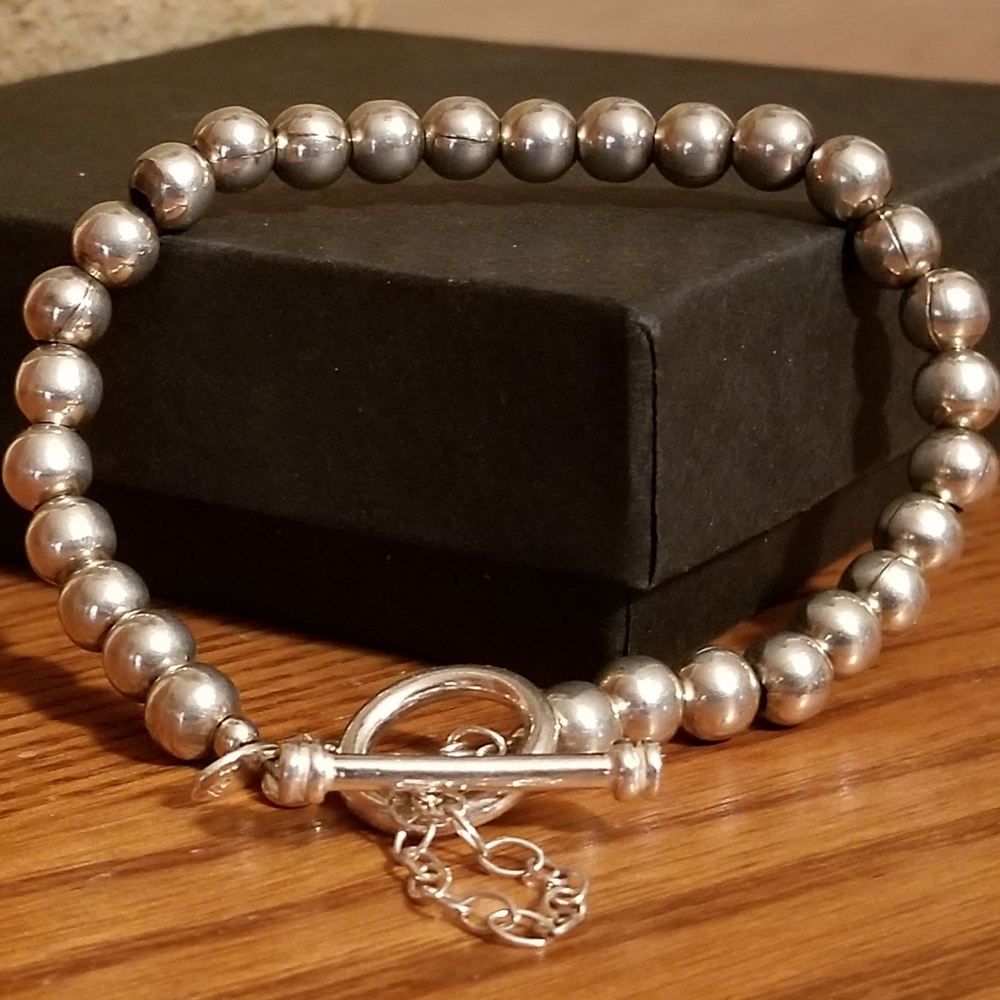 Silpada Sterling Silver Bead Bracelet